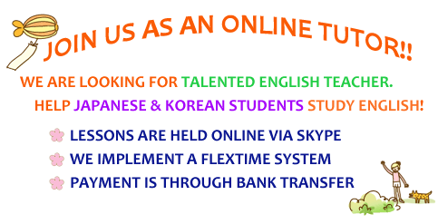 CubicTalk recruiting|Online English Institute for Japanese and Korean students