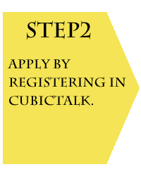 CubicTalk-Online English Institute for Japanese and Korean stuents|recruiting step2